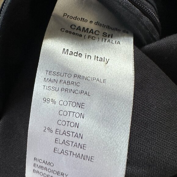 Vivetta Alberta Swans Stretch Cotton Jumpsuit – Size 38 - Picture 9 of 12